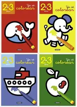 YA SE COLOREAR 4 TIT. Compra Ahora