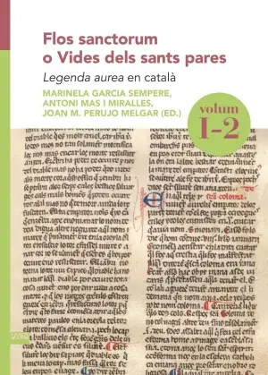 Certificado Flos Sanctorum o Vides Dels Sants Pares. Volum I-2