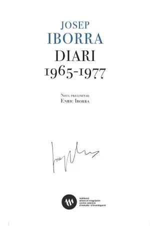 Diari 1965-1977 Alta Calidad
