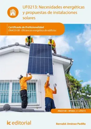 Venta Final Necesidades Energéticas y Propuestas de Instalaciones Solares. Enac0108 - Eficie
