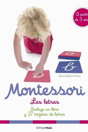Montessori. Las letras "Incluye un libro y 27 tarjetas de letras" Oferta De Temporada