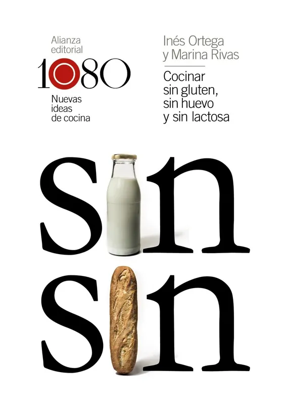 Cocinar sin Gluten, sin Huevo y sin Lactosa "1080 Nuevas Ideas de Cocina" Oferta Flash