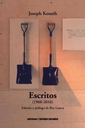 Escritos (1966-2016). Kosuth Súper Precio
