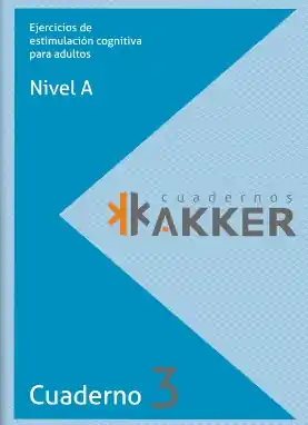 Última Oportunidad Cuadernos Akker. Ejercicios de estimulación cognitiva para adultos