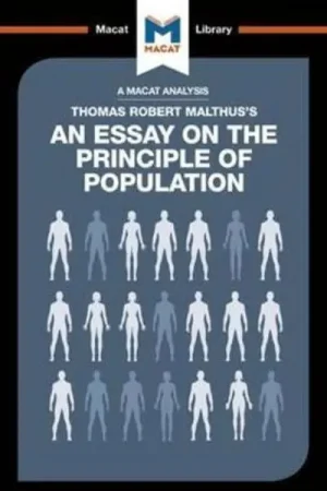 A Macat analysis of Thomas Robert Malthus‘s An Essay on the Principle of Population Marca Reconocida